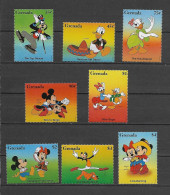 Disney Set Grenada 1996 Dances MNH - Disney