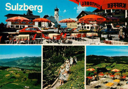 73592102 Sulzberg Vorarlberg Freiterrasse Panorama Spaziergaenger  Sulzberg Vora - Other & Unclassified