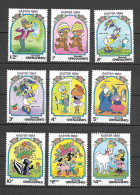 Disney Set Grenada Gr 1984 Easter MNH - Disney