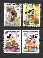 Disney Set Grenada Gr 1985 The Elves And The Shoemaker MNH - Disney