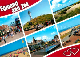 73591948 Egmond Aan Zee Ortspartie Leuchtturm Duenen Promenade Egmond Aan Zee - Sonstige & Ohne Zuordnung