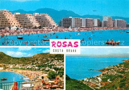 73591895 Rosas Costa Brava Cataluna Sus Distintas Y Lindas Playas Rosas Costa - Other & Unclassified