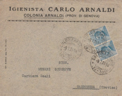 E 238 Colonia Arnaldi Frazionario 28-305 Del 1923 - Storia Postale