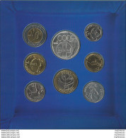 1998 San Marino Serie Divisionale Della Zecca 8 Monete FDC - Saint-Marin