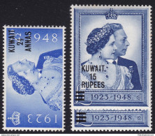 1948 Kuwait - Stanley Gibbons N. 74 + 75a  MNH/** - Other & Unclassified