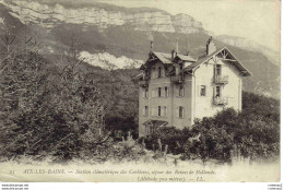 73 AIX LES BAINS N°23 Station Climatérique Des Corbières Séjour Des Reines De Hollande VOIR DOS Non Séparé Vers 1904 - Aix Les Bains