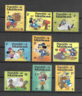 Disney Set Maldives 1979 Postal Scenes - International Year Of The Child MNH - Disney