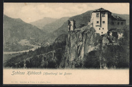 Cartolina Bozen, Motiv Mit Schloss Kühbach / Haselburg  - Bolzano