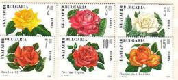 1994  Flora FLOWERS - ROSE     6 V.-MNH  BULGARIA / Bulgarie - Ongebruikt