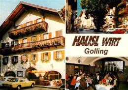 73591059 Golling Salzach Hausl Wirt Pension Restaurant Golling Salzach - Autres & Non Classés