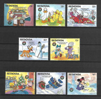 Disney Set Redonda 1986 Andersen's Fairy Tales MNH - Disney