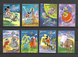 Disney Set Redonda 1989 20th Anniversary Of The Moonwalk MNH - Disney