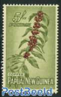 Papua New Guinea 1958 5Sh, Stamp Out Of Set, Mint NH, Nature - Fruit - Obst & Früchte