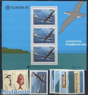 Madeira 1986 Yearset 1986 (7v+1s/s), Mint NH, Various - Yearsets (by Country) - Non Classés