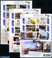 Netherlands 2009 Borderless Netherlands-Brazil 3 M/ss, Mint NH, Health - History - Various - Food & Drink - History - .. - Neufs