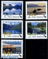 New Zealand 2010 Definitives, Landscapes 5v, Mint NH, Nature - Sport - Transport - Various - Birds - Sea Mammals - Mou.. - Unused Stamps