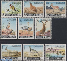 Jordan 1968 Animal Protection 9v, Mint NH, Nature - Animals (others & Mixed) - Birds - Geese - Jordanie