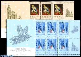 Slovenia 1995 Christmas 2 Booklets, Mint NH - Slowenien