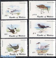 Maldives 1980 Sea Birds 6v, Mint NH, Nature - Birds - Maldive (1965-...)