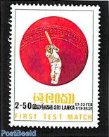 Sri Lanka (Ceylon) 1982 Cricket 1v, Mint NH, Sport - Cricket - Sport (other And Mixed) - Cricket