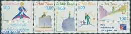 France 1998 Le Petit Prince 5v+2tabs [::::], Mint NH, Art - Children's Books Illustrations - De Saint-Exupery - Nuevos