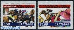 Denmark 2010 Klampenborg Horseracing Track 2v S-a, Mint NH, Nature - Sport - Horses - Sport (other And Mixed) - Neufs