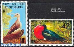 New Caledonia 1977 Birds 2v, Mint NH, Nature - Birds - Ongebruikt