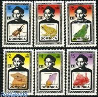 Dominica 1992 World Columbian Stamp Expo 6v, Mint NH, History - Nature - Explorers - Birds - Parrots - Explorers