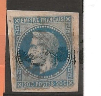 N 29A Ob Gc3044 - 1863-1870 Napoleon III With Laurels