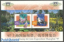 Australia 1997 Shanghai 97 S/s, Mint NH, Nature - Birds - Philately - Unused Stamps