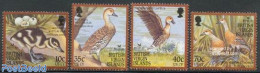 Virgin Islands 2002 Birdlife International 4v, Mint NH, Nature - Bird Life Org. - Birds - Ducks - British Virgin Islands