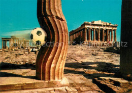 73590439 Athen Griechenland Euro Kick Nr. 3 Antikes Fussballereignis Akropolis A - Grecia