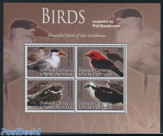 Grenada Grenadines 2007 Birds Of The Caribbean 4v M/s, Mint NH, Nature - Birds - Grenade (1974-...)