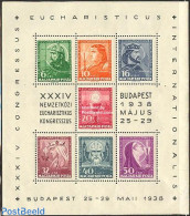 Hungary 1938 Eucharistic Congress S/s, Mint NH, Religion - Religion - Unused Stamps