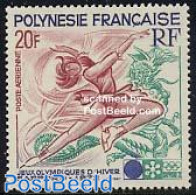 French Polynesia 1972 Olympic Winter Games Sapporo 1v, Mint NH, Sport - Olympic Winter Games - Skating - Ungebraucht