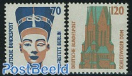 Germany, Federal Republic 1988 Coil Stamps With Numbers On Back-side 2v, Mint NH - Ungebraucht