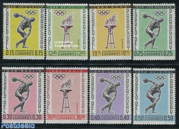Paraguay 1962 Olympic History 8v, Mint NH, Sport - Athletics - Olympic Games - Atletismo
