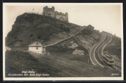 AK Rigi-Kulm, Kessiboden Mit Arth-Rigi-Bahn  - Sonstige & Ohne Zuordnung