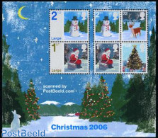 Great Britain 2006 Christmas S/s, Mint NH, Religion - Christmas - Ungebraucht