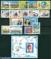 Isle Of Man 1982 Yearset 1982, Complete, 16v + 1s/s, Mint NH, Various - Yearsets (by Country) - Sin Clasificación
