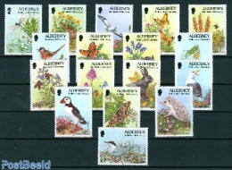 Alderney 1994 Yearset 1994, Complete, 17v, Mint NH, Various - Yearsets (by Country) - Ohne Zuordnung