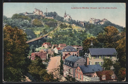 AK Dresden-Loschwitz-Weisser Hirsch, Drahtseilbahn Zum Restaurant Luisenhof  - Altri & Non Classificati