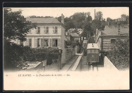 CPA Le Havre, Le Funiculaire De La Cote, Train De Montagne  - Sin Clasificación