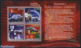 Sao Tome/Principe 2007 Colin McRae 4v M/s, Mint NH, Sport - Transport - Autosports - Sport (other And Mixed) - Automob.. - Cars