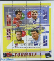 Chad 2000 Formula I 4v, Mint NH, Sport - Transport - Autosports - Sport (other And Mixed) - Automobiles - Sonstige & Ohne Zuordnung