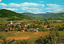 73590329 St Georgen Attergau Panorama Blick Gegen Grossen Priel Totes Gebirge St - Other & Unclassified