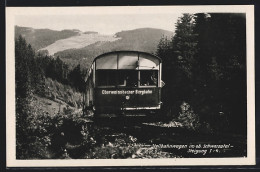 AK Oberweissbach, Steilbahnwagen Der Oberweissbacher Bergbahn Im Oberern Schwarzatal  - Other & Unclassified