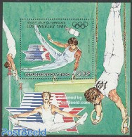 Chad 1983 Olympic Games Los Angeles S/s, Mint NH, Sport - Gymnastics - Olympic Games - Autres & Non Classés