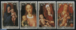 Cook Islands 1988 Christmas, Durer 4v, Mint NH, Religion - Christmas - Art - Dürer, Albrecht - Paintings - Noël