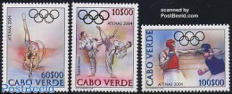 Cape Verde 2004 Olympic Games 3v, Mint NH, Sport - Boxing - Judo - Olympic Games - Boksen